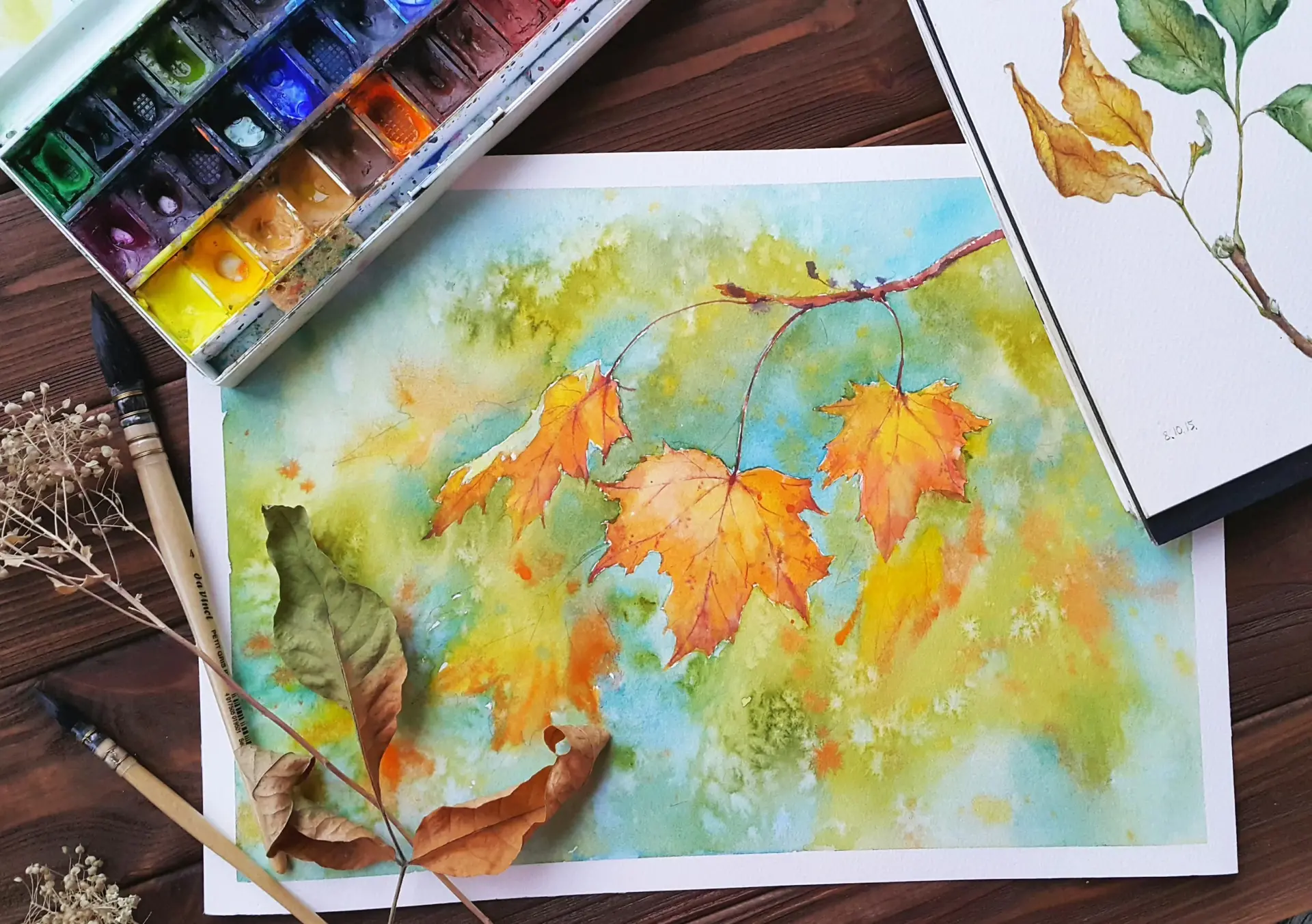 Watercolor Mastery: Beginner Courses